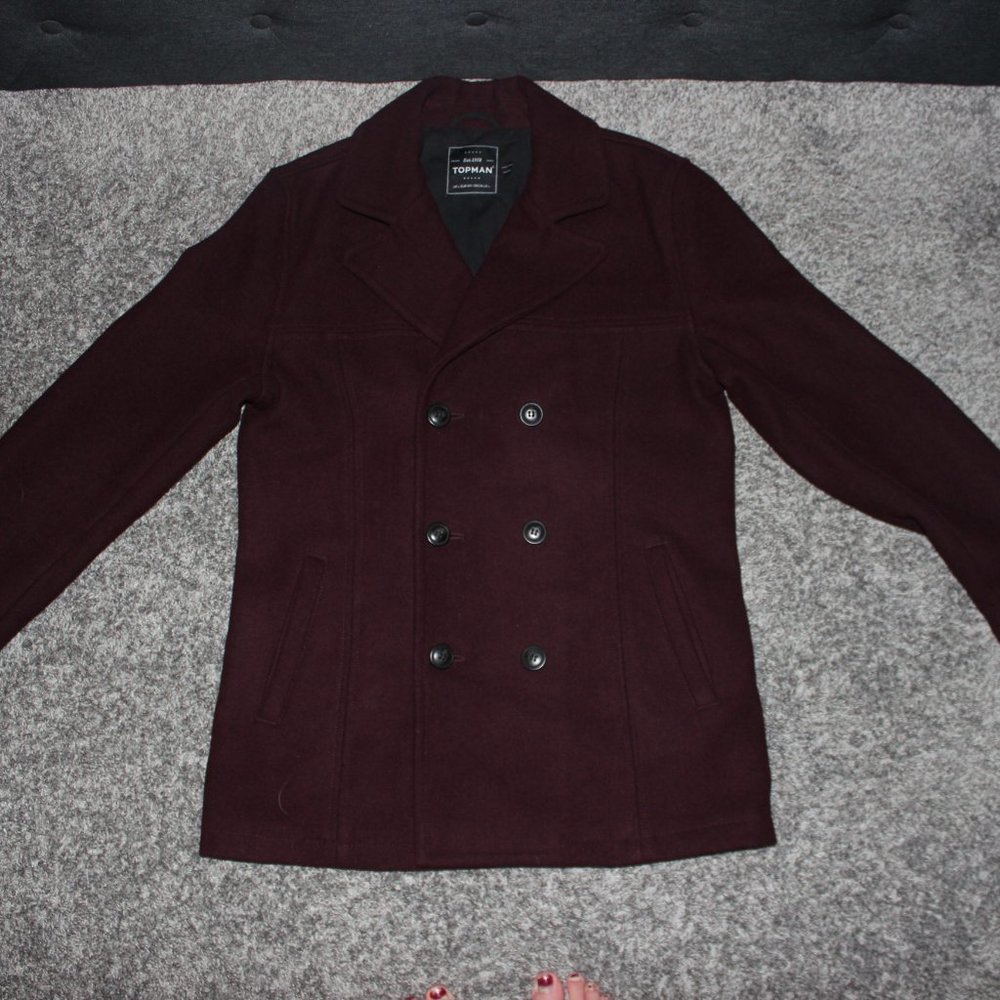 Maroon Topman Jacket
